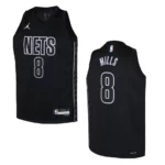 Youth Brooklyn Nets 2022-23 Statement Edition Patty Mills Black Jersey - 49Native