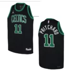 2022-23 Boston Celtics Youth Statement Edition Payton Pritchard Black Jersey - 49Native