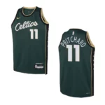 Boston Celtics 2022-23 City Edition Youth Payton Pritchard Green Jersey - 49Native