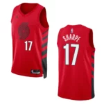Portland Trail Blazers Shaedon Sharpe 2022-23 Statement Edition Red Jersey Swingman - 49Native