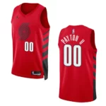 Portland Trail Blazers Gary Payton II 2022-23 Statement Edition Red Jersey Swingman - 49Native