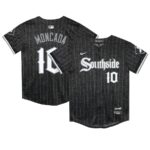 Yoan Moncada Chicago White Sox Nike Preschool City Connect Limited Player Jersey - Black - 49Native