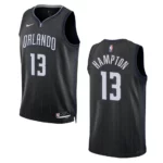 R.J. Hampton City Edition Orlando Magic 2022-23 Black Swingman Jersey - 49Native