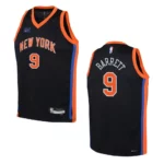 Youth New York Knicks 2022-23 City Edition RJ Barrett Black Jersey - 49Native