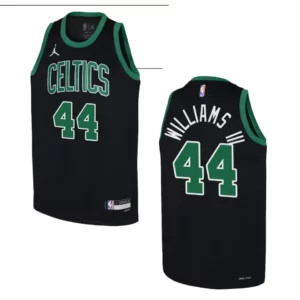 2022-23 Boston Celtics Youth Statement Edition Robert Williams III Black Jersey - 49Native