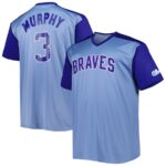 Dale Murphy Atlanta Braves Cooperstown Collection Replica Player Jersey - Blue/Royal - 49Native