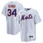 Kodai Senga New York Mets Nike Home Replica Player Jersey - White/Royal - 49Native
