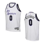 Youth Los Angeles Lakers 2022-23 City Edition Russell Westbrook White Jersey - 49Native