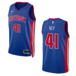 Detroit Pistons Saddiq Bey 2022-23 Icon Edition Royal Swingman Jersey - 49Native