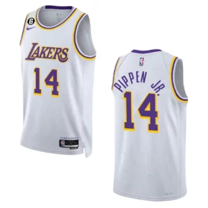 Scotty Pippen Jr. Association Edition Los Angeles Lakers 2022-23 White Swingman Jersey - 49Native