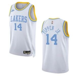 Los Angeles Lakers Scotty Pippen Jr. White 75 Anniversary 2022-23 Classic Edition Jersey - 49Native