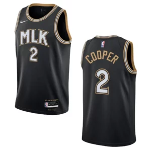 Atlanta Hawks Sharife Cooper 2021 City Edition Jersey Black - 49Native