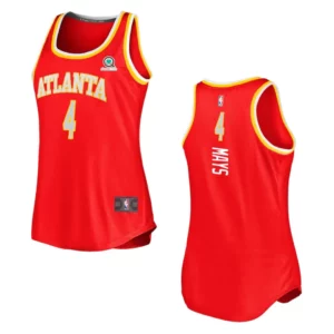 Atlanta Hawks Skylar Mays Women's Icon Edition Fast Break Jersey Red - 49Native