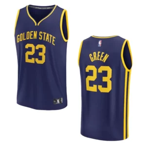 Golden State Warriors Fast Break Draymond Green 2022-23 Statement Navy Jersey - 49Native