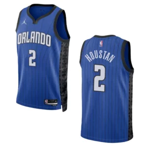 2022-23 Statement Edition Orlando Magic Caleb Houstan Blue Swingman Jersey - 49Native