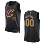 2022-23 Statement Edition Cleveland Cavaliers Custom Black Swingman Jersey - 49Native