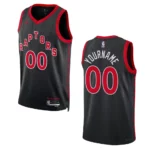 2022-23 Statement Edition Toronto Raptors Custom Black Swingman Jersey - 49Native