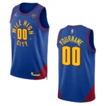 2022-23 Statement Edition Denver Nuggets Custom Royal Swingman Jersey - 49Native