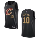 2022-23 Statement Edition Cleveland Cavaliers Darius Garland Black Swingman Jersey - 49Native