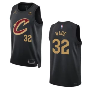2022-23 Statement Edition Cleveland Cavaliers Dean Wade Black Swingman Jersey - 49Native
