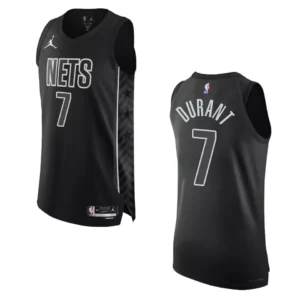 2022-23 Statement Edition Brooklyn Nets Kevin Durant Black Authentic Jersey - 49Native
