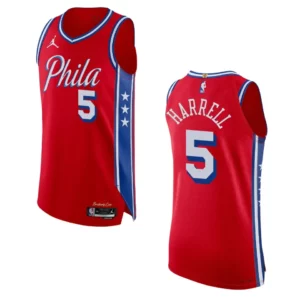 2022-23 Statement Edition Philadelphia 76ers Montrezl Harrell Red Jersey - 49Native