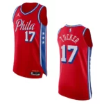 2022-23 Statement Edition Philadelphia 76ers P.J. Tucker Red Jersey - 49Native