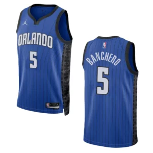 2022-23 Statement Edition Orlando Magic Paolo Banchero Blue Swingman Jersey - 49Native