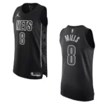 2022-23 Statement Edition Brooklyn Nets Patty Mills Black Authentic Jersey - 49Native
