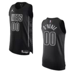 2022-23 Statement Edition Brooklyn Nets Royce O'Neale Black Authentic Jersey - 49Native