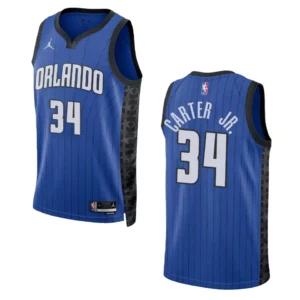 2022-23 Statement Edition Orlando Magic Wendell Carter Jr. Blue Swingman Jersey - 49Native