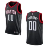 Houston Rockets Statement Edition Custom 2022-23 Swingman Black Jersey - 49Native