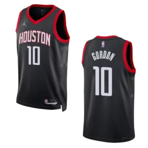 Houston Rockets Statement Edition Eric Gordon 2022-23 Swingman Black Jersey - 49Native