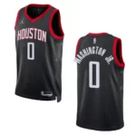 Houston Rockets Statement Edition TyTy Washington Jr. 2022-23 Swingman Black Jersey - 49Native