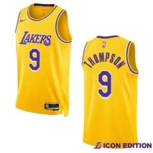 Los Angeles Lakers Icon Edition Tristan Thompson 2022-23 Swingman Gold Jersey - 49Native