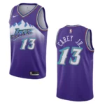 Utah Jazz Classic Edition Vernon Carey Jr. 2022-23 Swingman Purple Jersey - 49Native