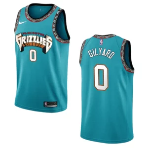Memphis Grizzlies Classic Edition Jacob Gilyard 2022-23 Swingman Turquoise Jersey - 49Native