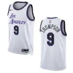 Los Angeles Lakers City Edition Tristan Thompson 2022-23 Swingman White Jersey - 49Native