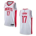 Houston Rockets Tari Eason 2022-23 Association Edition White Swingman Jersey - 49Native