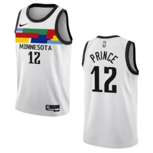 Taurean Prince City Edition Minnesota Timberwolves 2022-23 White Swingman Jersey - 49Native