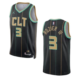 Charlotte Hornets Terry Rozier III 2022-23 City Edition Black Swingman Jersey - 49Native