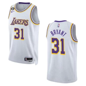 Thomas Bryant Association Edition Los Angeles Lakers 2022-23 White Swingman Jersey - 49Native