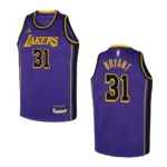 Youth Los Angeles Lakers 2022-23 Statement Edition Thomas Bryant Purple Jersey - 49Native