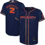 Alex Bregman Houston Astros Nike Toddler City Connect Replica Player Jersey - Navy - 49Native