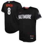 Cal Ripken Baltimore Orioles Nike Toddler City Connect Replica Player Jersey - Black - 49Native