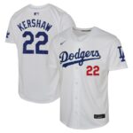 Clayton Kershaw Los Angeles Dodgers Nike Toddler Home Game Jersey - White - 49Native