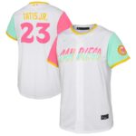 Fernando Tatis Jr. San Diego Padres Nike Toddler City Connect Replica Player Jersey - White - 49Native