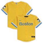 Boston Red Sox Nike Toddler MLB City Connect Replica Team Jersey - Gold - 49Native