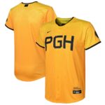 Pittsburgh Pirates Nike Toddler City Connect Replica Jersey - Gold - 49Native