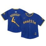 Seattle Mariners Nike Toddler City Connect Limited Player Jersey - Navy - 49Native